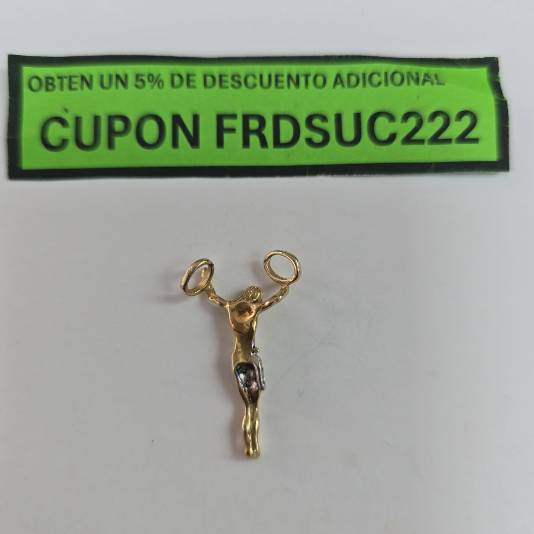 CRISTO ORO 10 K 2.1 GRMS (SEMINUEVO)