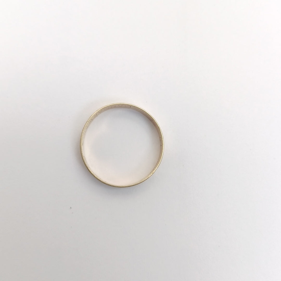 ARGOLLA ORO 10 K 0.9 GRMS (SEMINUEVO)