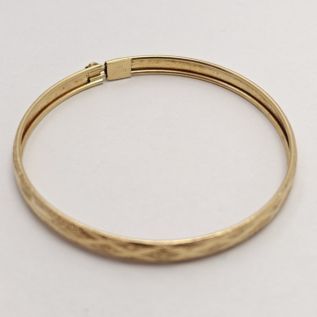 PULSERA RIGIDA ORO 14 K 3,10 GRMS (SEMINUEVO)