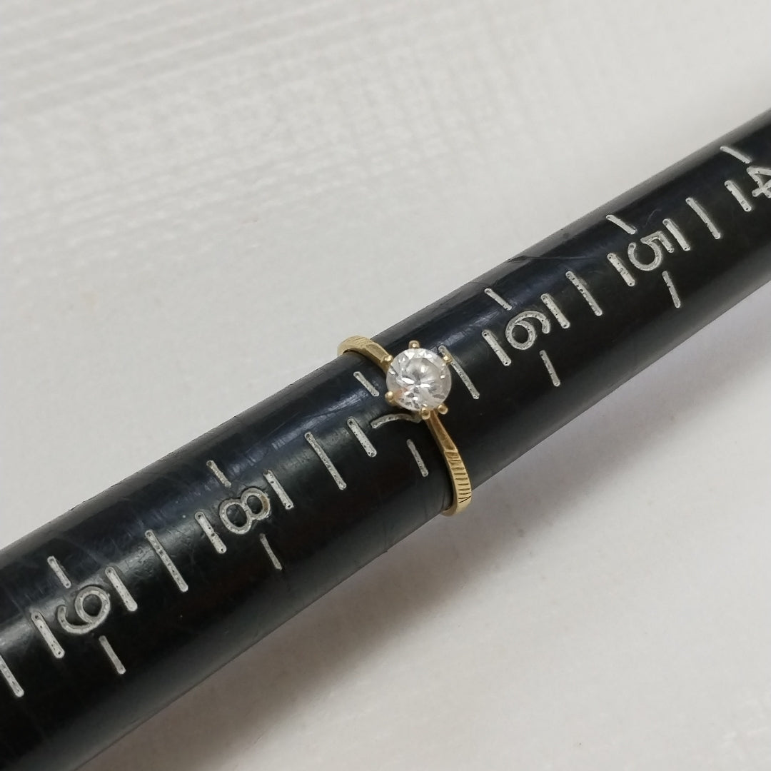 SOLITARIO ORO 10 K 1.6 GRMS (SEMINUEVO)