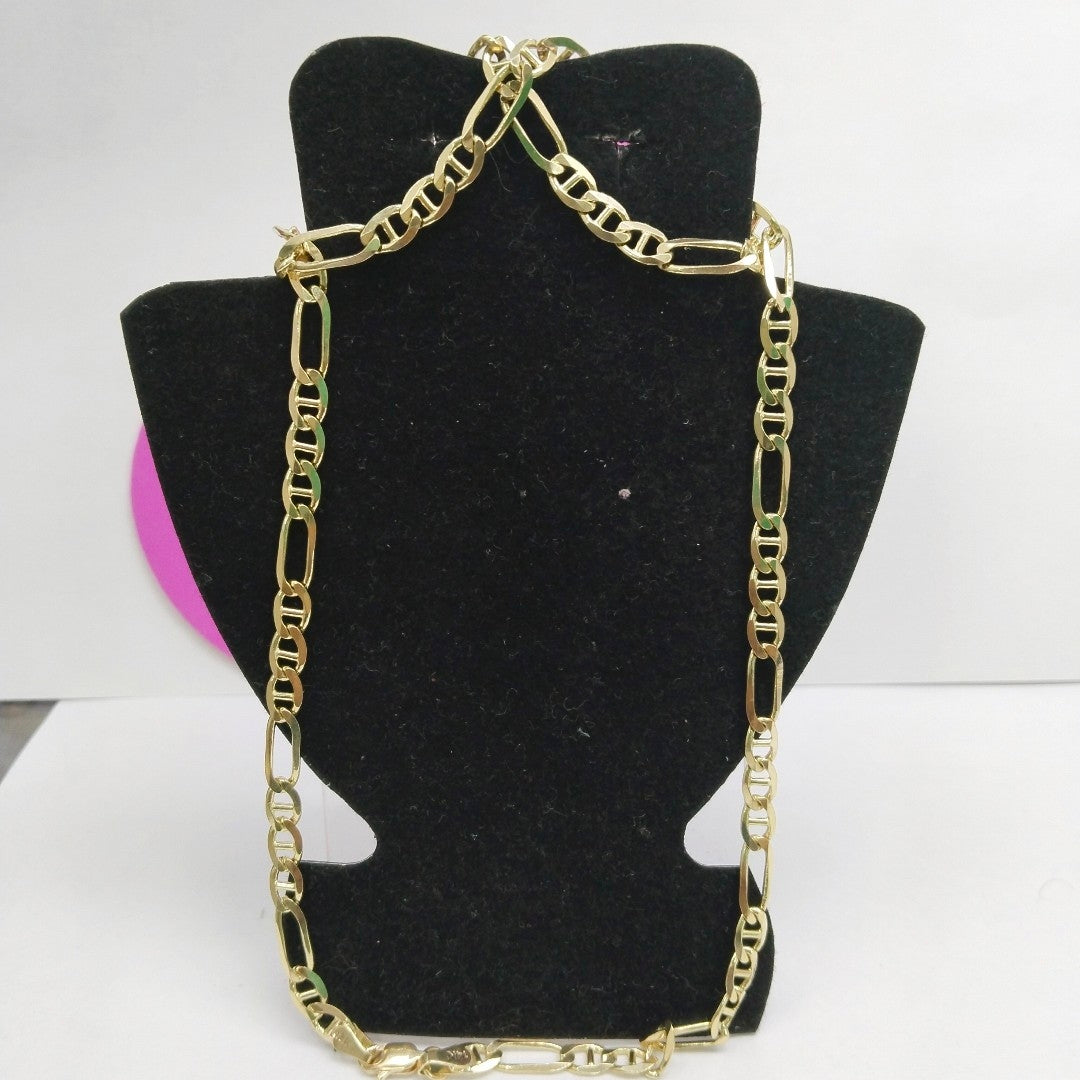 CADENA FIGARO 18.81GR 55 CM 14K (NUEVO)