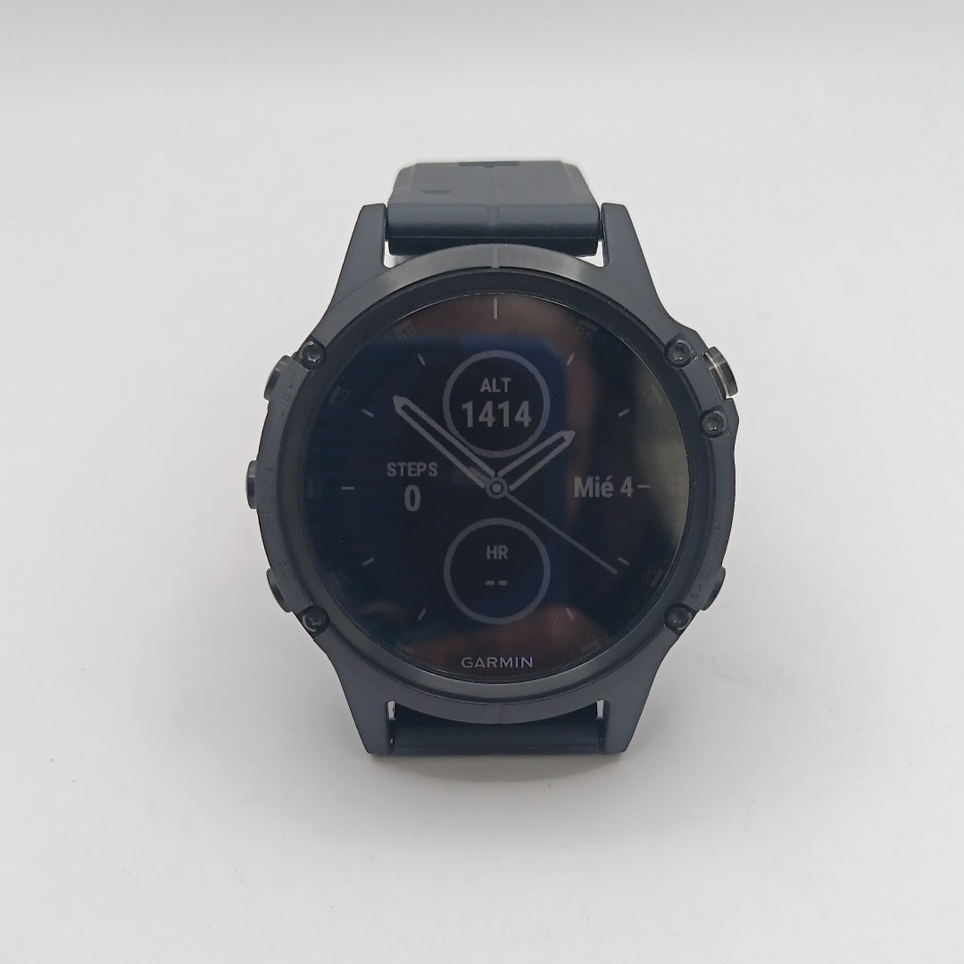 SMARTWATCH GARMIN FENIX 5 PLUS 47 MM GPS (SEMINUEVO)