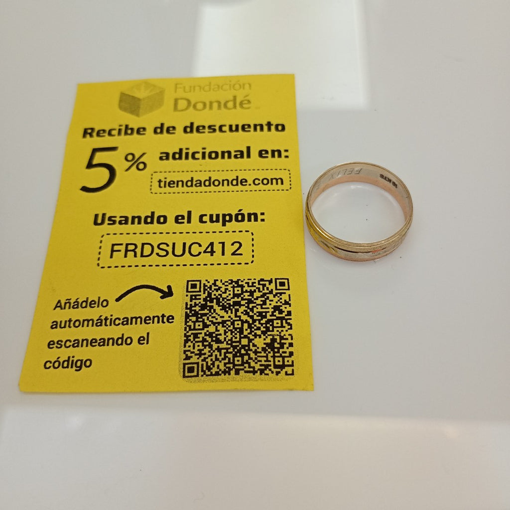 ARGOLLA ORO 10 K 2,00 GRMS (SEMINUEVO)