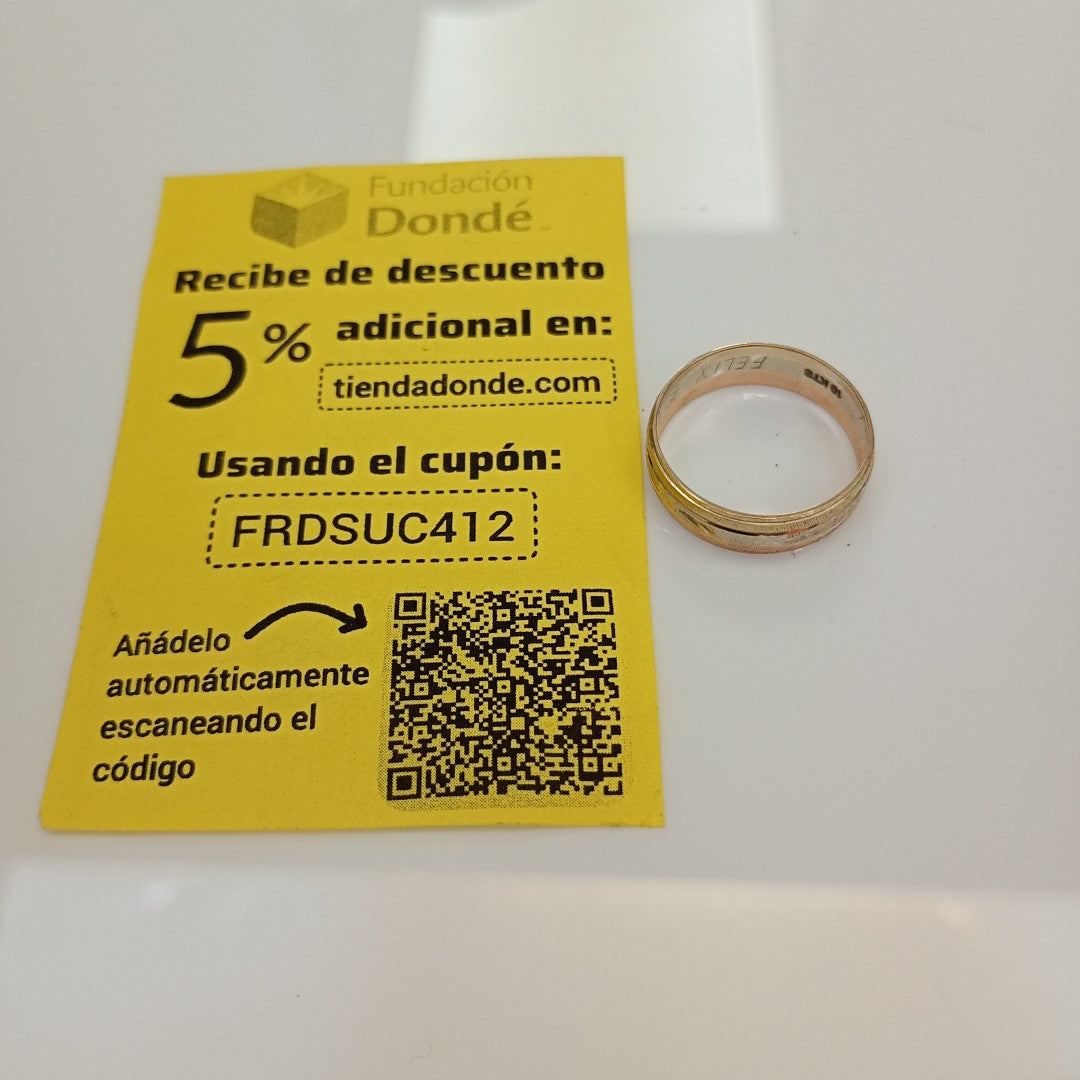 ARGOLLA ORO 10 K 2,00 GRMS (SEMINUEVO)