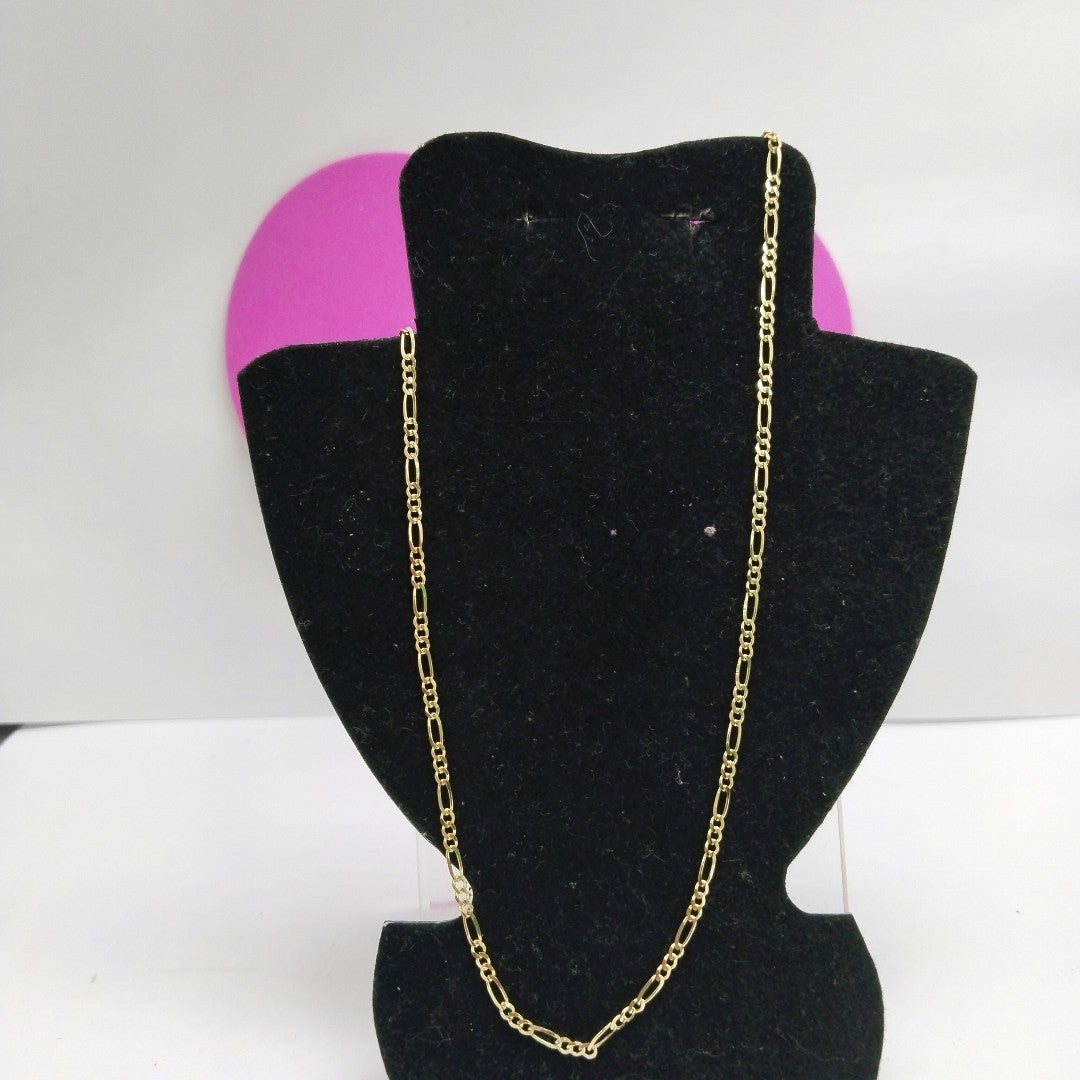 CADENA 3 X 1 3.31GR 50 CM 14K (NUEVO)