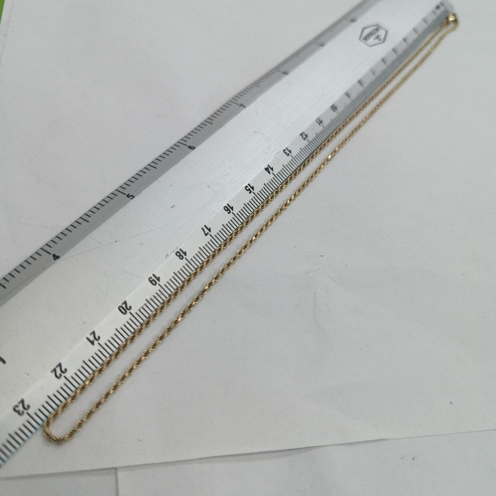CADENA ORO 14 K 4.8 GRMS (SEMINUEVO)