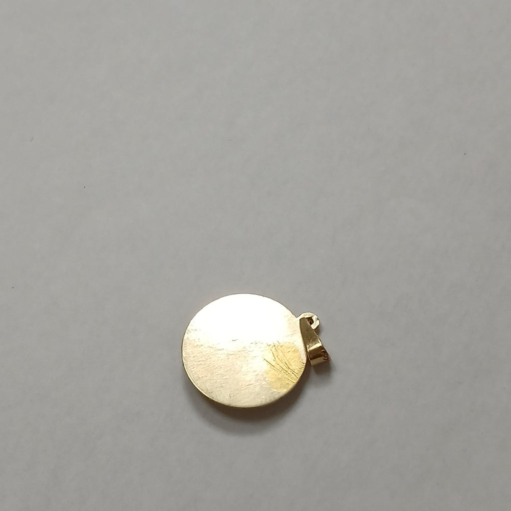 MEDALLA PERSONAL ORO 14 K 2.1 GRMS (SEMINUEVO)