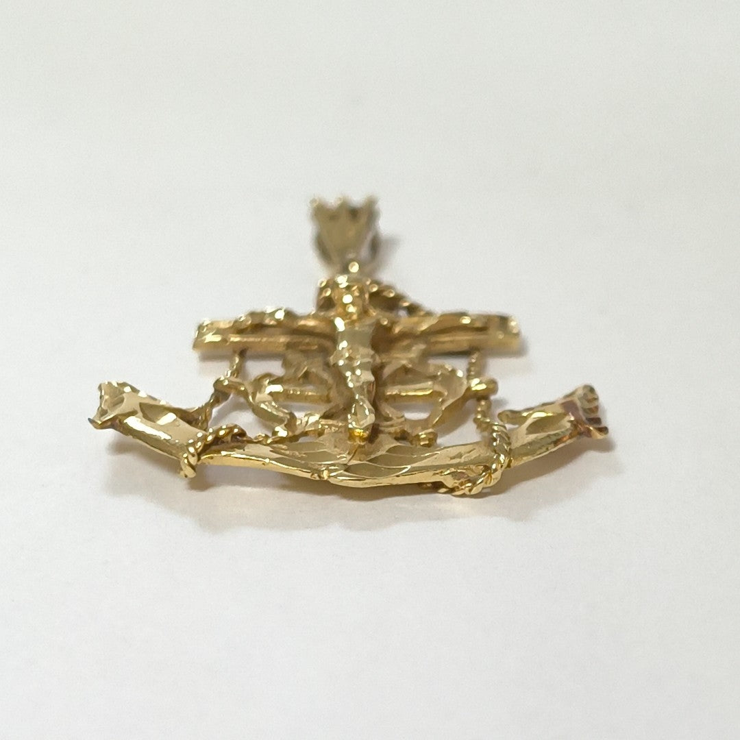 K1 6,50 GRMS 14 K ESPECIFICACIONES COMPLEMENTARIAS CRISTO EN ANCLA VENDIBLE (SEMINUEVO)