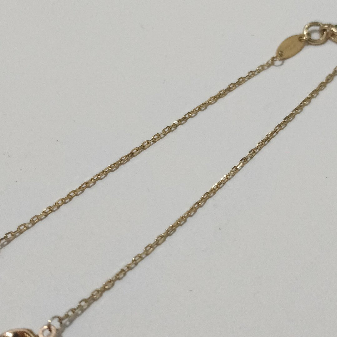 PULSERA ORO COMBINADO 14 K 2,00 GRMS (SEMINUEVO)