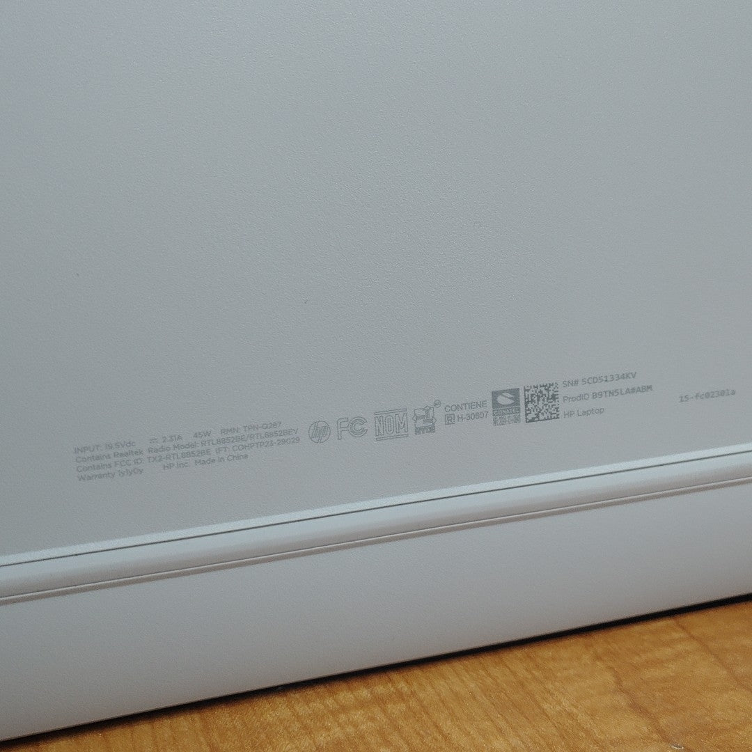 LAPTOP HP 15-FC0230LA (2025) 512 GB SSD 8 GB RAM