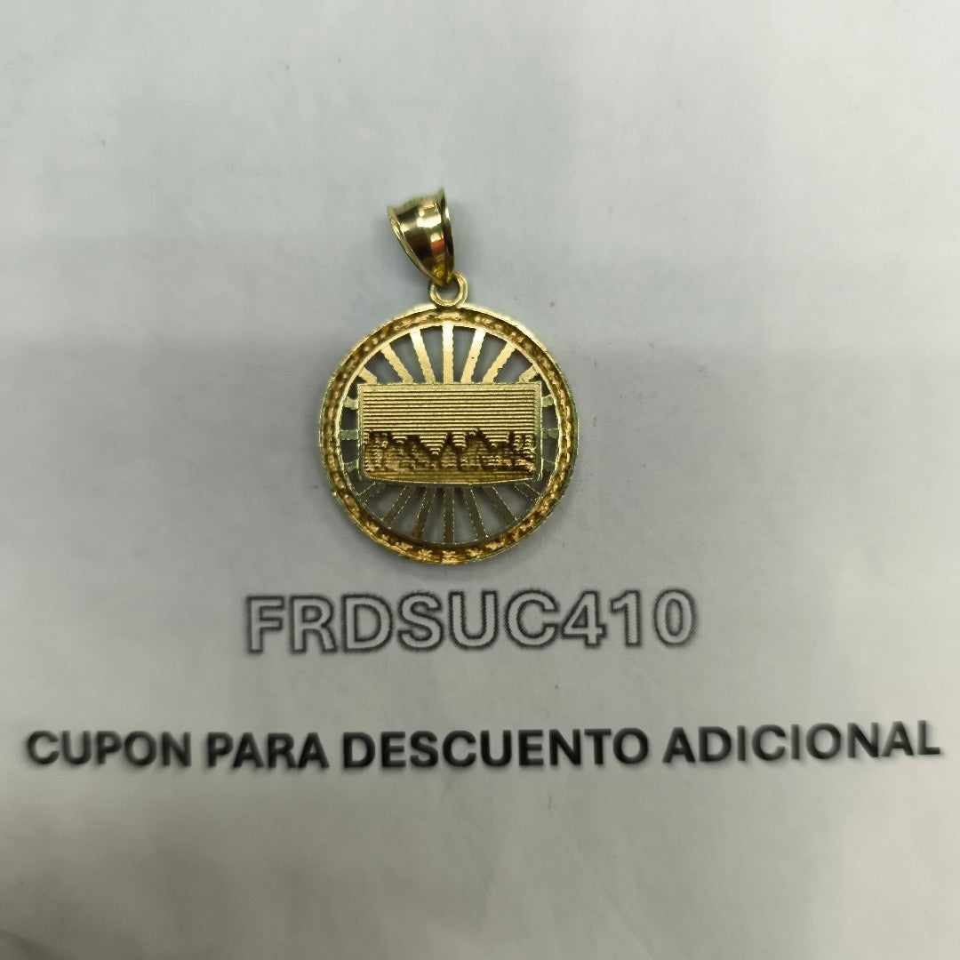 MEDALLA RELIGIOSA ORO 10 K 3.3 GRMS (SEMINUEVO)