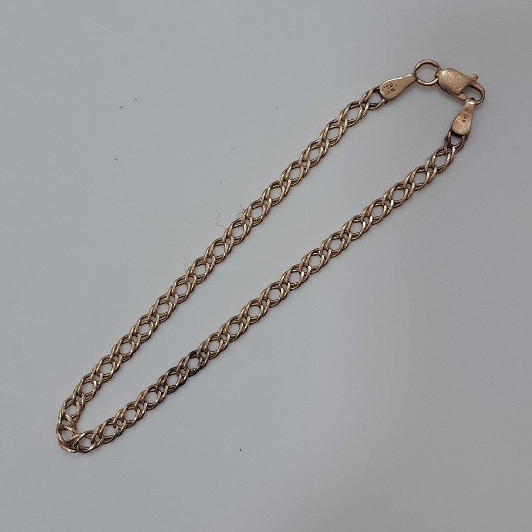 PULSERA ORO 14 K 3.6 GRMS (SEMINUEVO)