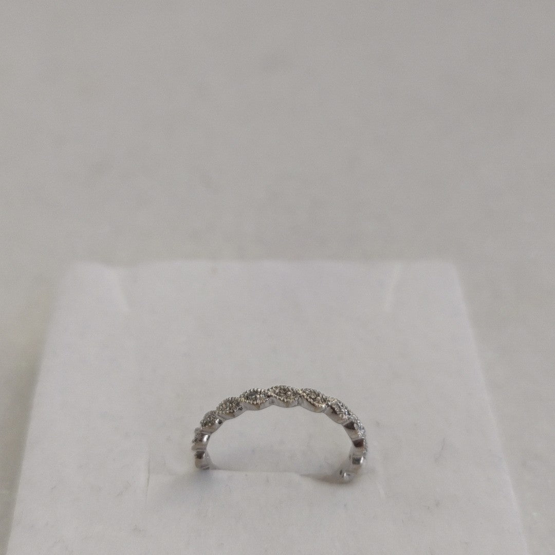 ANILLITO ORO BLANCO 14 K 1.3 GRMS (SEMINUEVO)