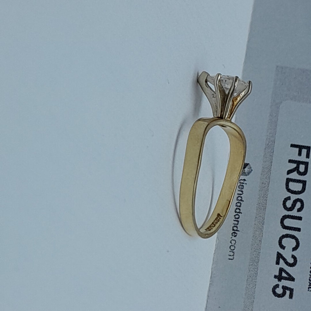 SOLITARIO ORO 10 K 2.2 GRMS (SEMINUEVO)