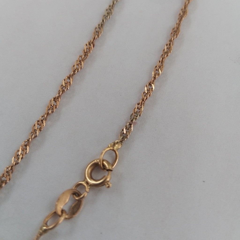 CADENA ORO 14 K 2,30 GRMS (SEMINUEVO)