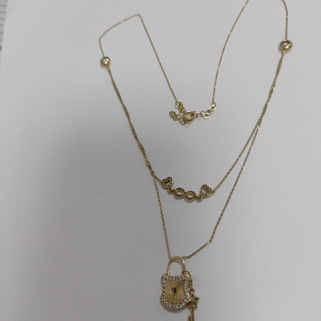 CADENA ORO 10 K 3.7 GRMS (SEMINUEVO)