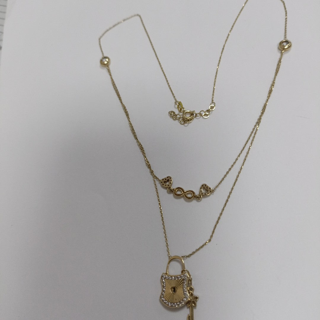 CADENA ORO 10 K 3.7 GRMS (SEMINUEVO)