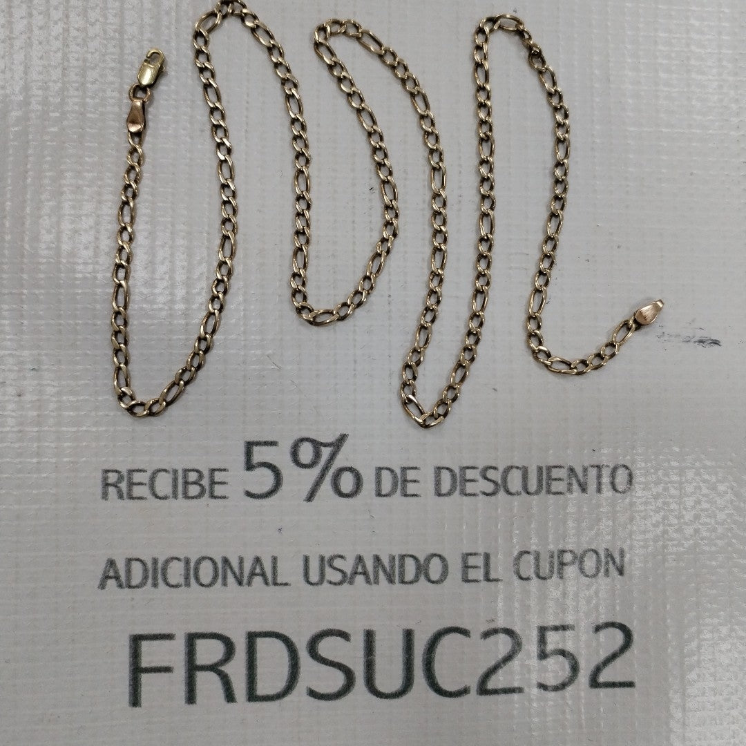 CADENA ORO 10 K 8,50 GRMS (SEMINUEVO)
