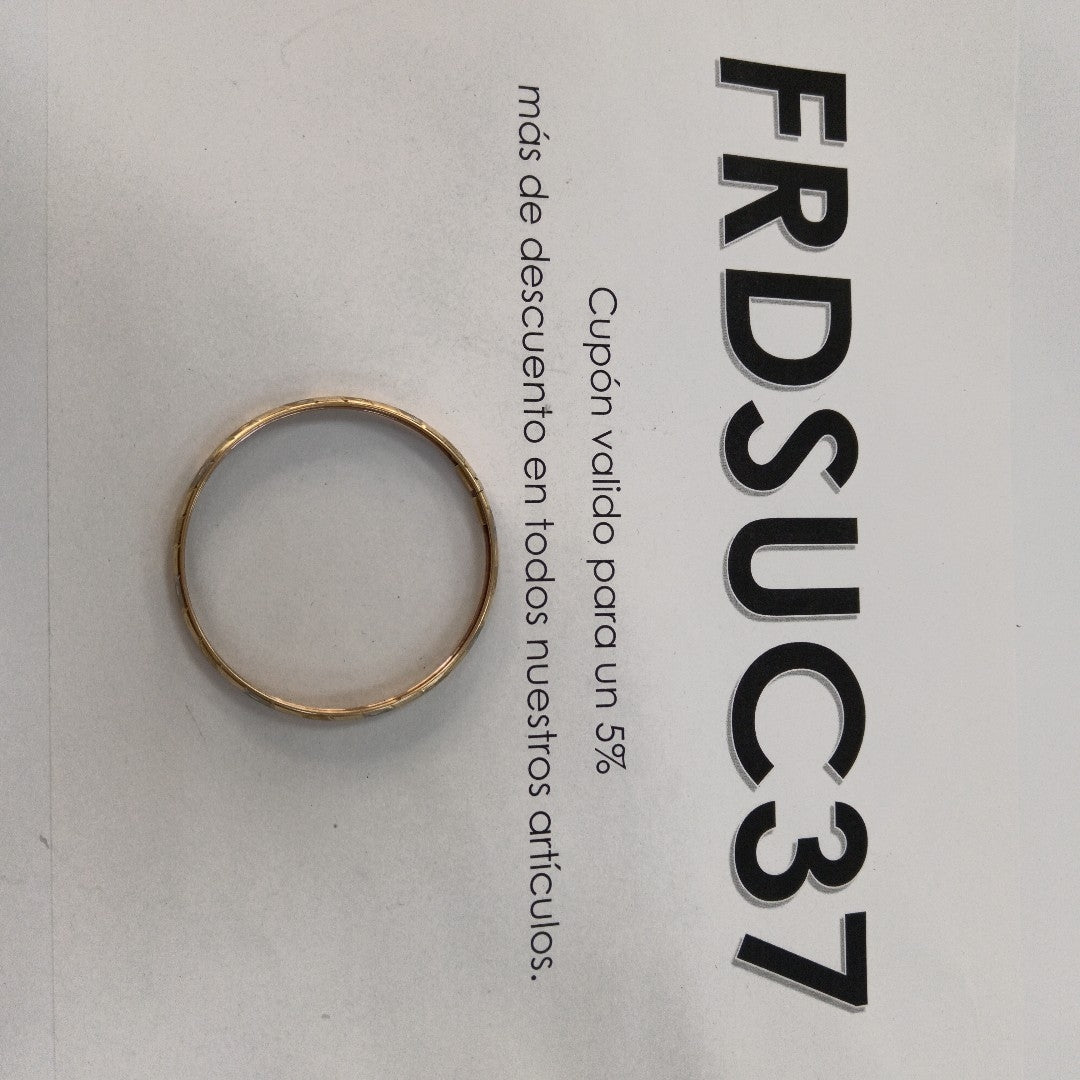 BRAZALETE ORO 10 K 5.2 GRMS (SEMINUEVO)