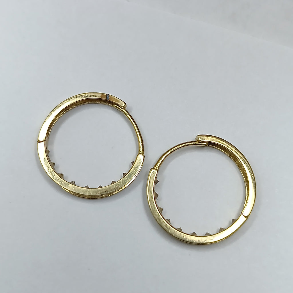 ARRACADAS PAR ORO 14 K 1,60 GRMS (SEMINUEVO)