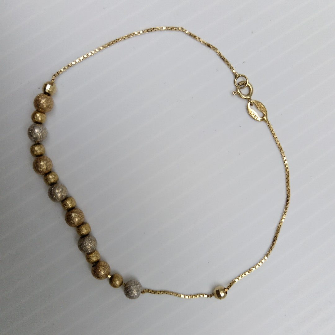 PULSERA ORO 14 K 2,40 GRMS (SEMINUEVO)