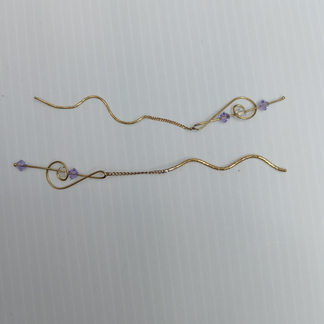 VIOLADORES PAR ORO 14 K 1.9 GRMS (SEMINUEVO)