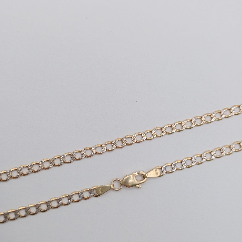 CADENA ORO,RODIADO 14 K 4,50 GRMS (SEMINUEVO)