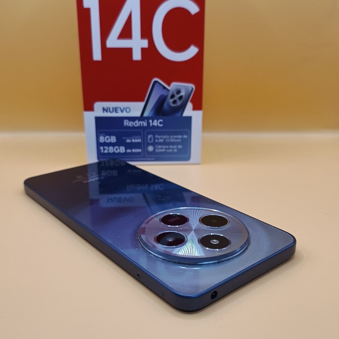 CELULAR XIAOMI REDMI 14C 2409BRN2CL (2024) 128 GB 4 GB RAM (SEMINUEVO)