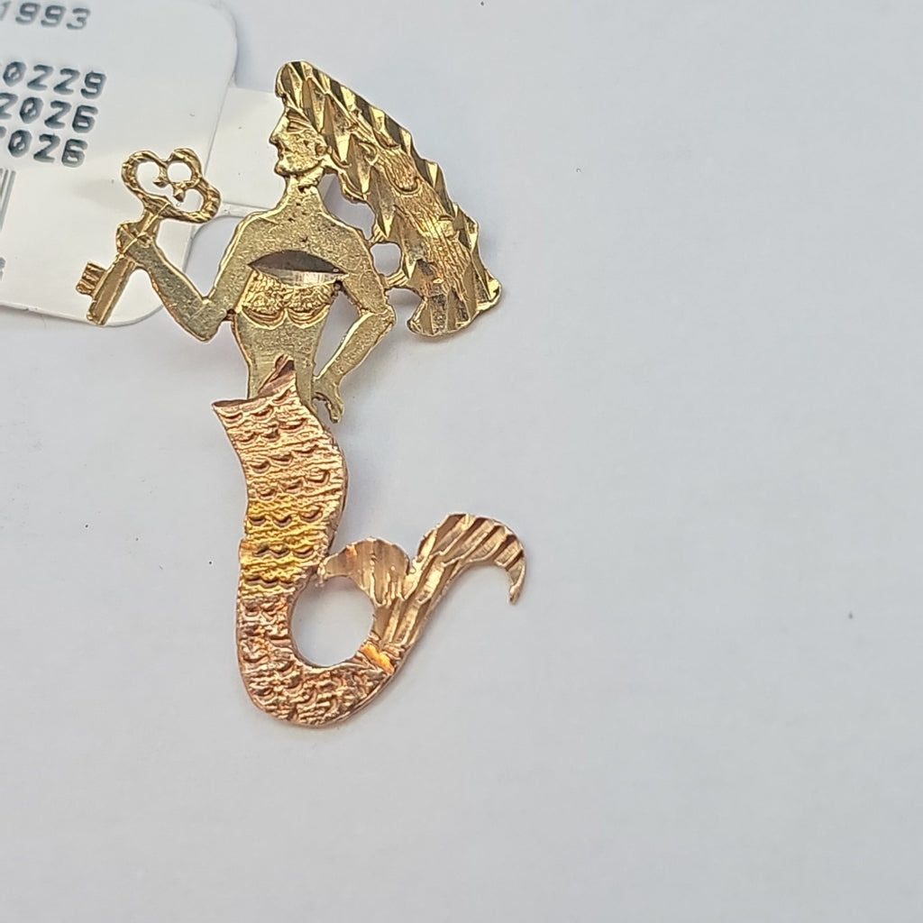 DIJE ORO COMBINADO 14 K 1,30 GRMS (SEMINUEVO)