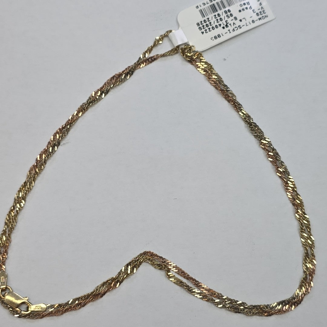 CADENA ORO 14 K 4,90 GRMS (SEMINUEVO)