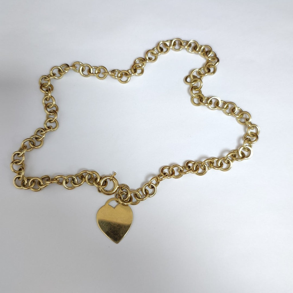 GARGANTILLAS ORO 14K 17 (NUEVO)