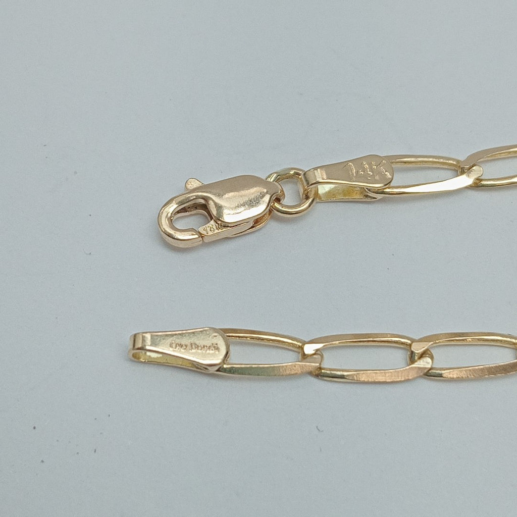 CADENA TEJIDO ESLABONES 6.8G 55 CM (NUEVO)