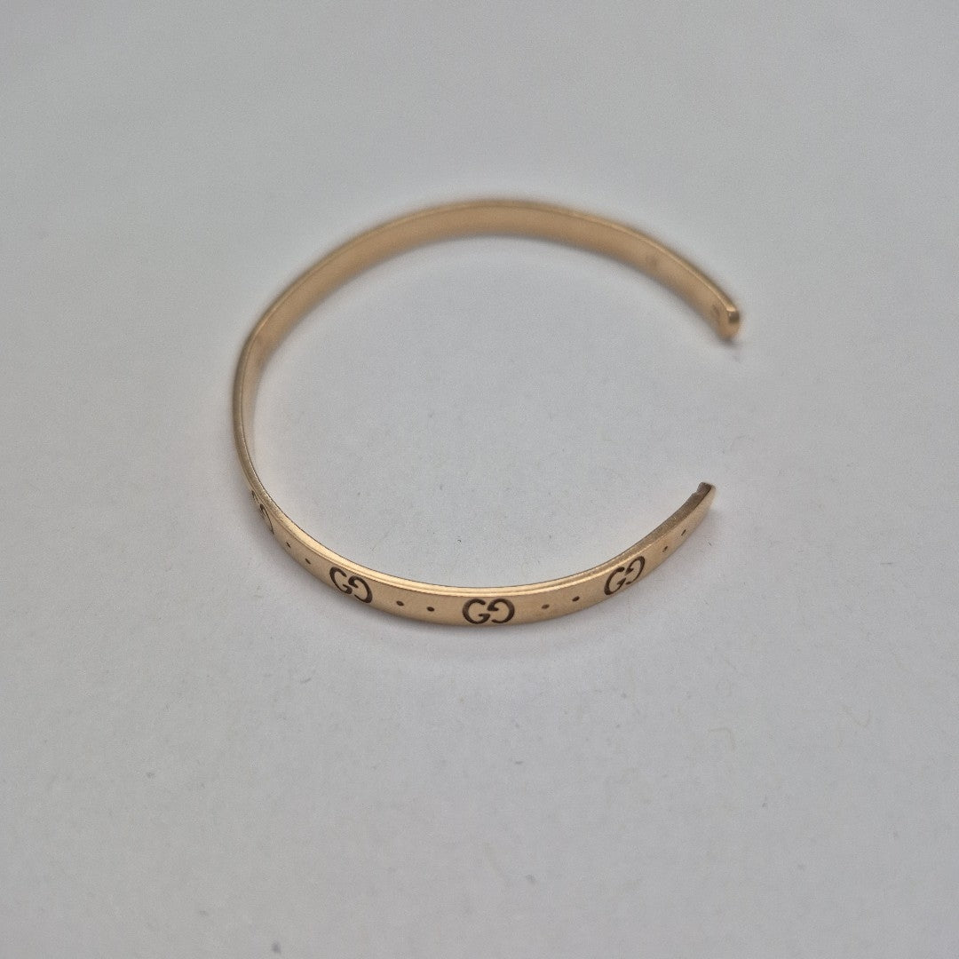 PULSERA RIGIDA ORO 18 K 8,40 GRMS (SEMINUEVO)