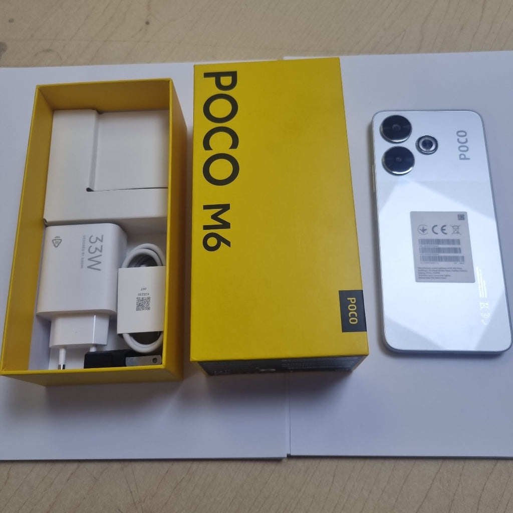 CELULAR XIAOMI POCO M6 2404APC5FG (2023) 256 GB 8 GB RAM (SEMINUEVO)
