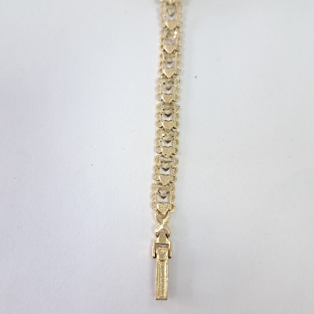 RELOJ CAJA ACERO PULSO ORO ORO 14 K 16,70 GRMS (SEMINUEVO)