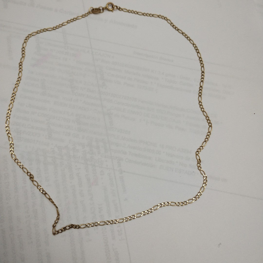 CADENA ORO 10 K 1.6 GRMS (SEMINUEVO)