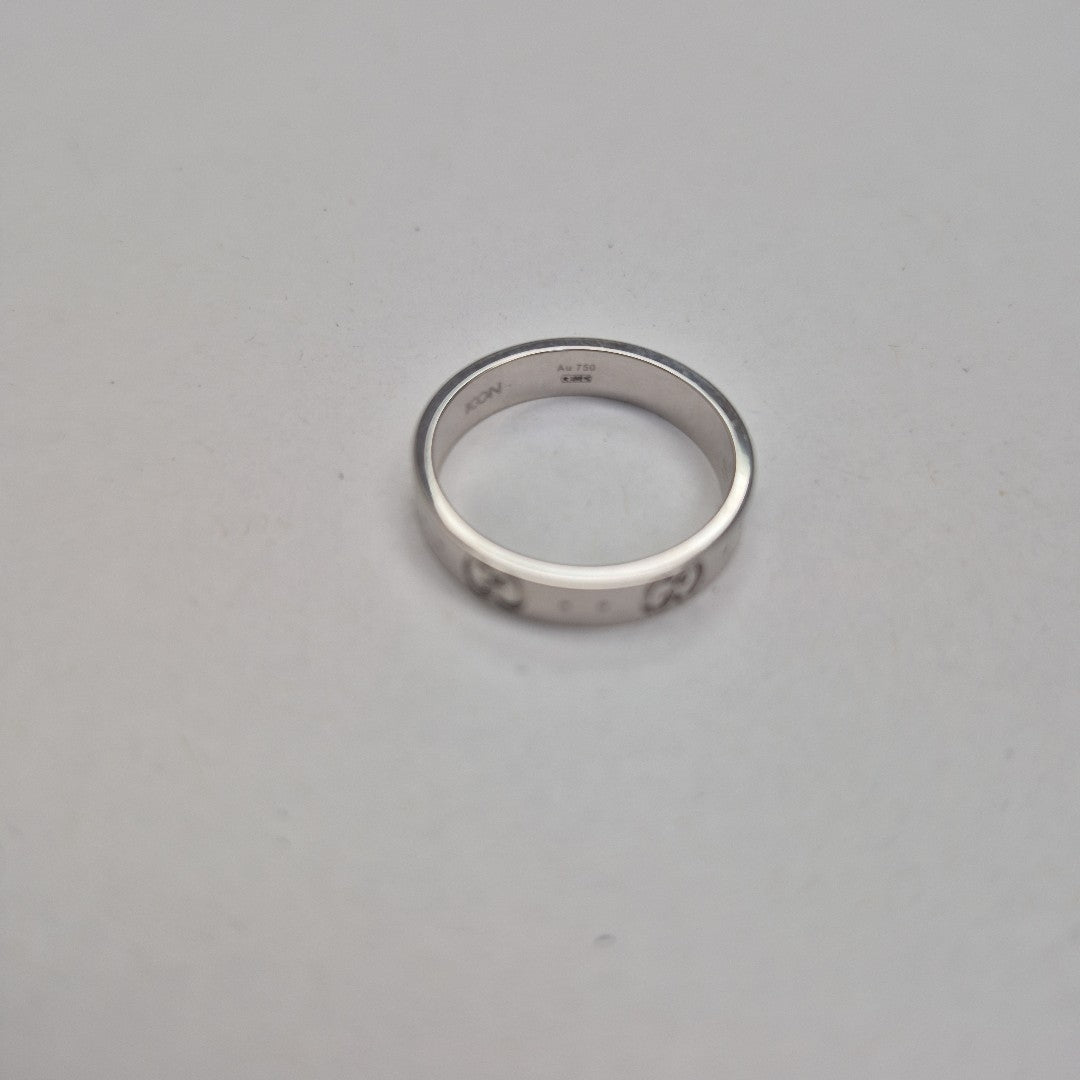 ARGOLLA ORO BLANCO 18 K 4,40 GRMS (SEMINUEVO)