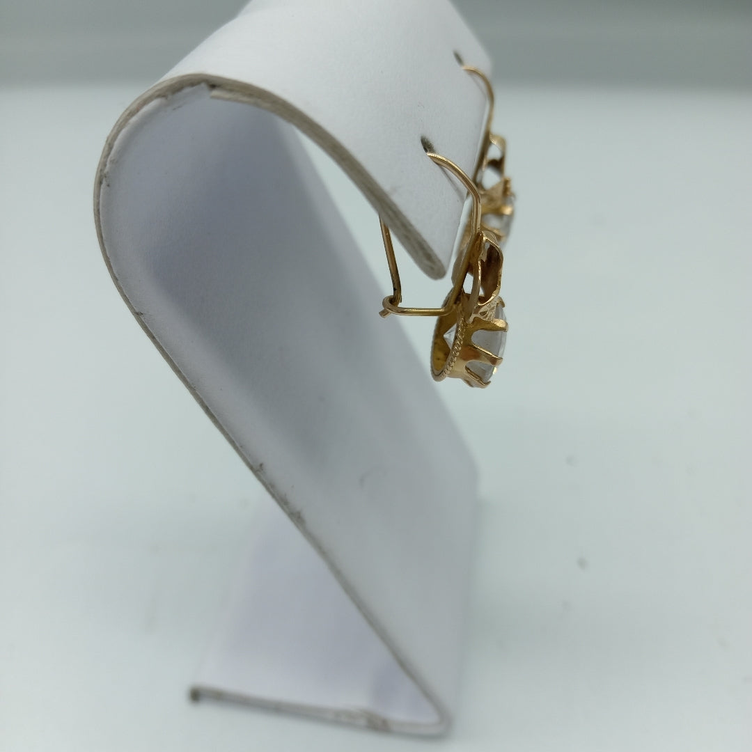 ARETES PAR ORO 14 K 5,30 GRMS (SEMINUEVO)