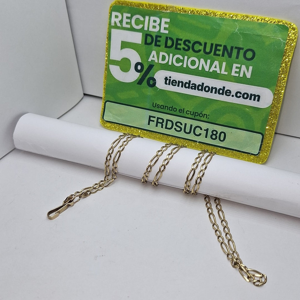 CADENA ORO 10 K 11.5 GRMS (SEMINUEVO)