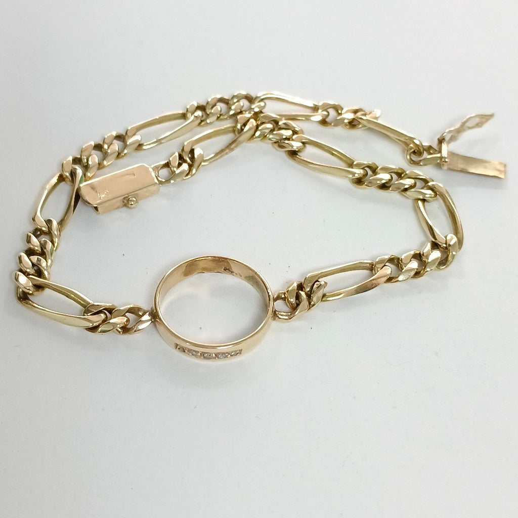 PULSERA ORO 14 K 13,50 GRMS (SEMINUEVO)