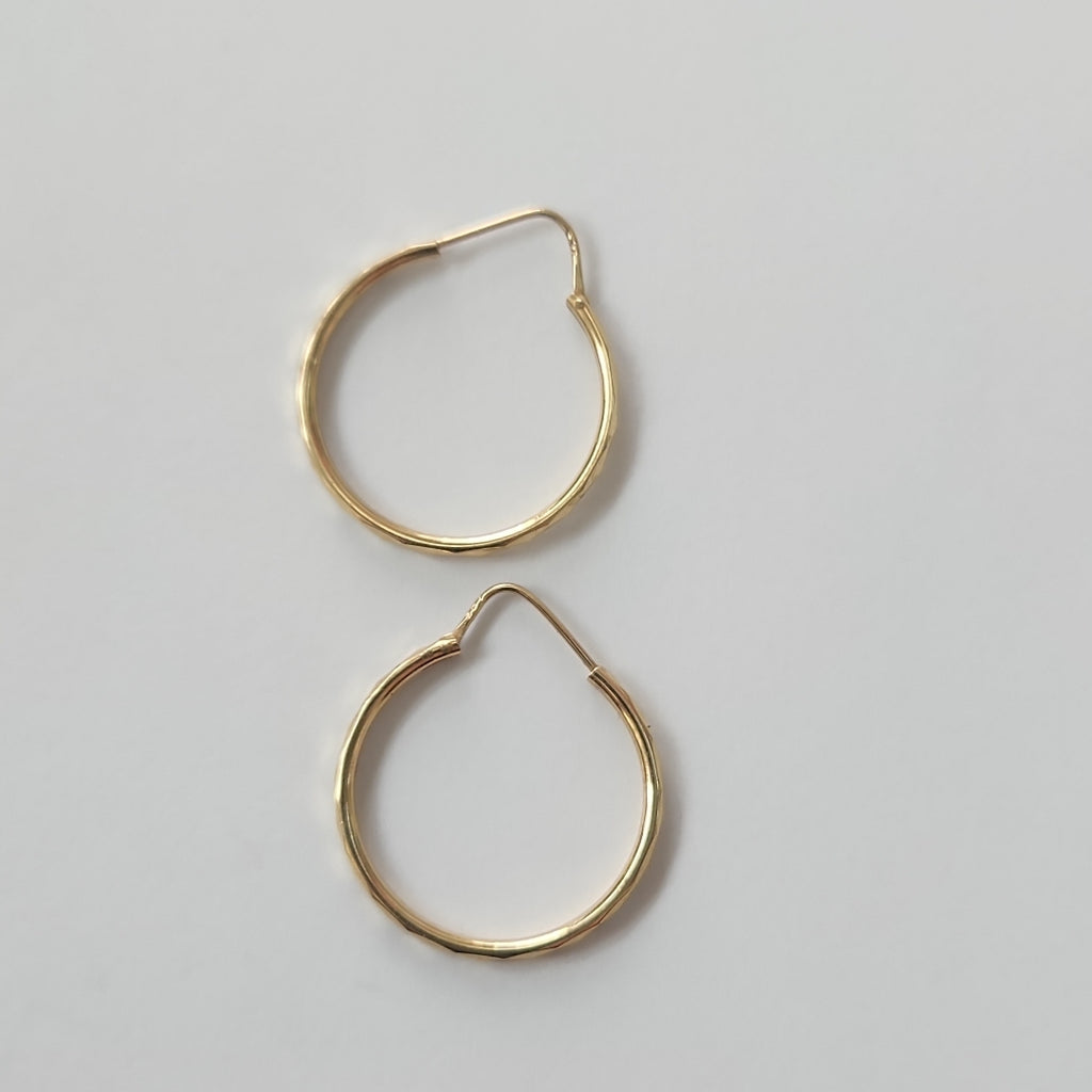 ARRACADAS PAR ORO 14 K 1,30 GRMS (SEMINUEVO)