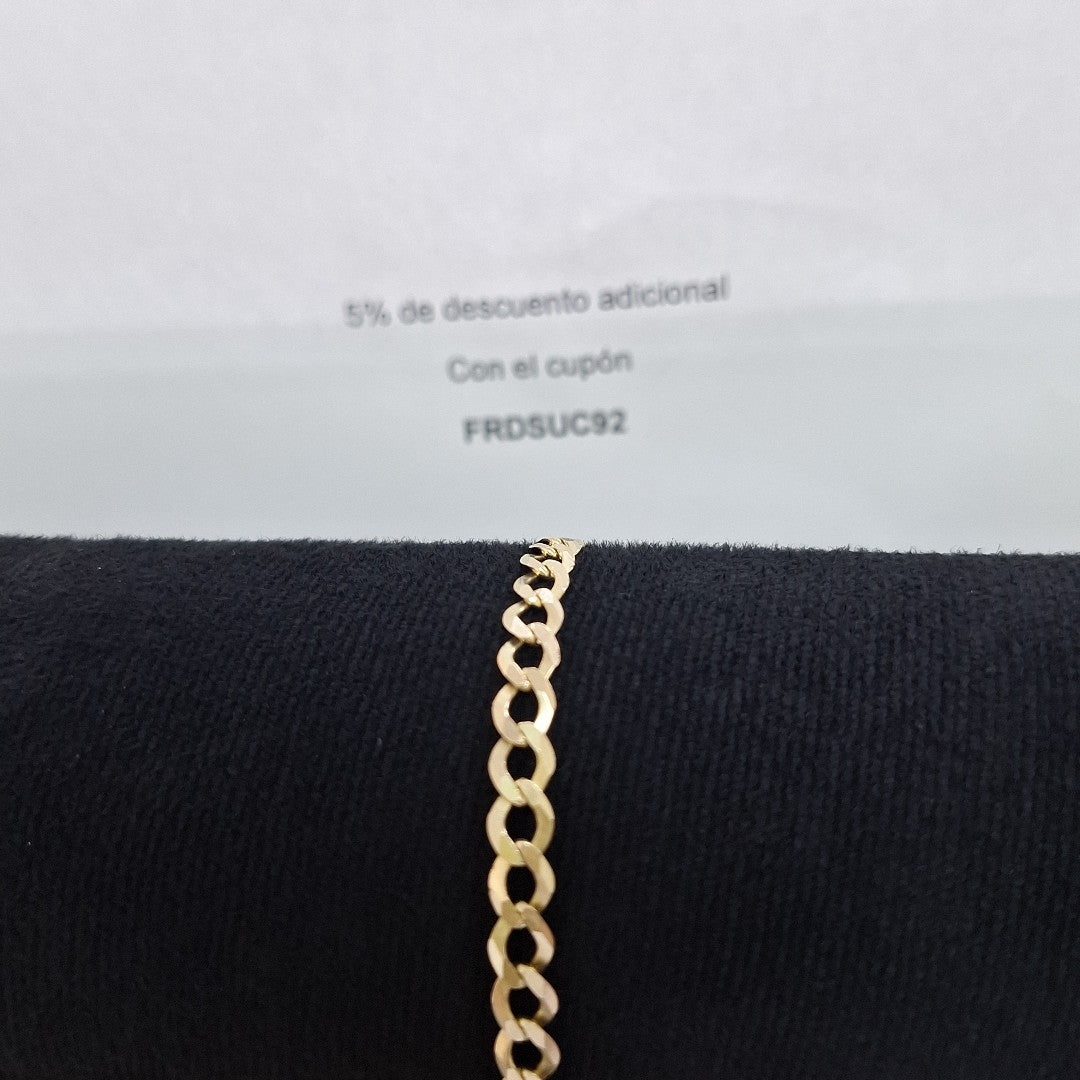 PULSERA TEJIDO BARBADA 5.2G 21 CM (NUEVO)