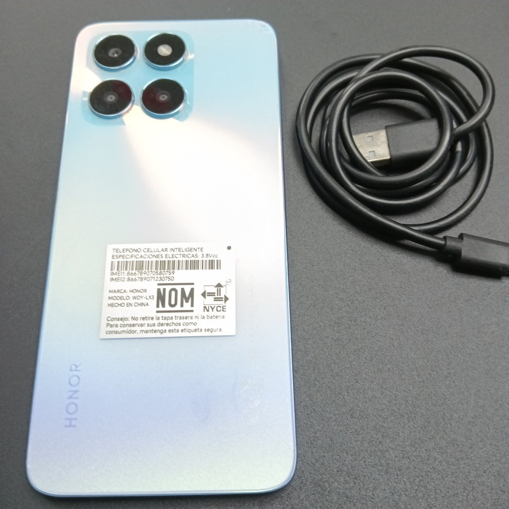 CELULAR HONOR X6A WDY-LX3 (2023) 256 GB 6 GB RAM (SEMINUEVO)