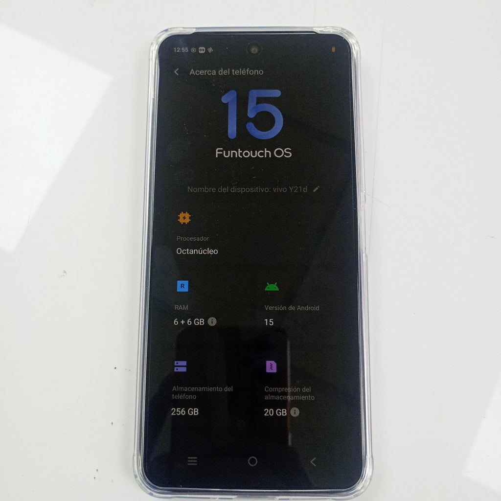 CELULAR VIVO Y21D V2520 (2025) 256 GB 6 GB RAM (SEMINUEVO)
