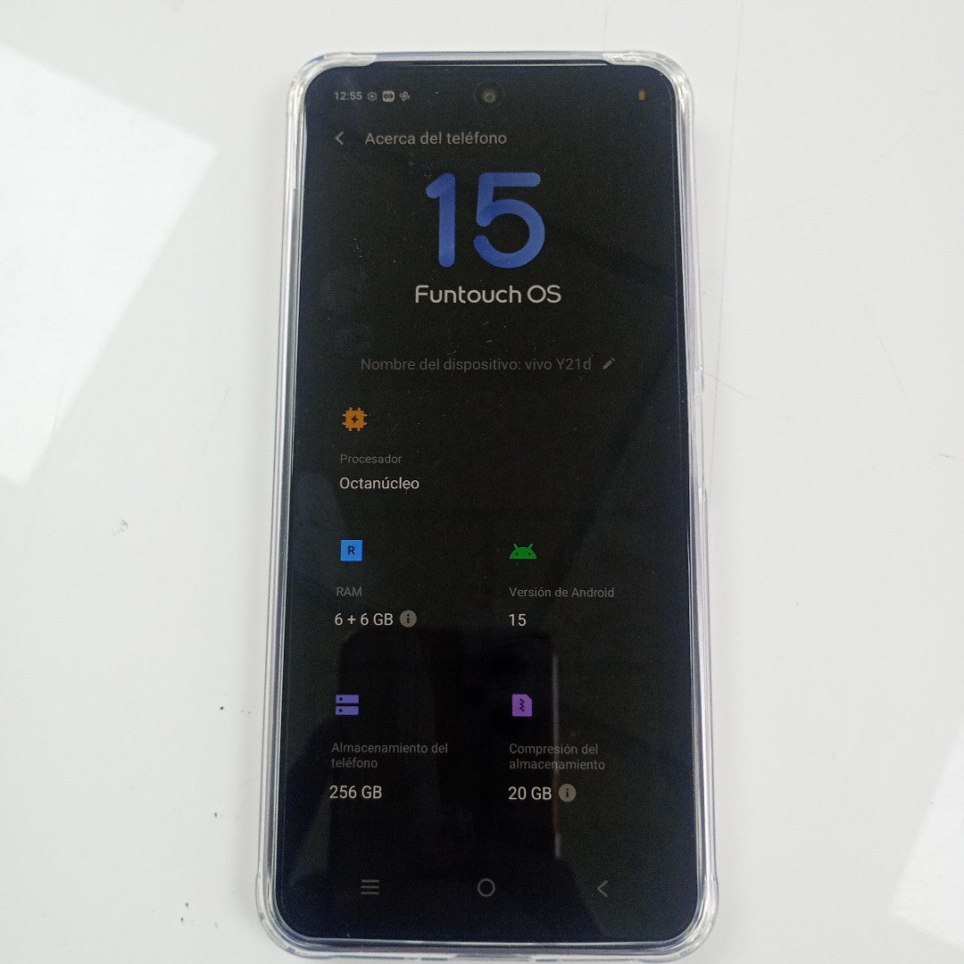 CELULAR VIVO Y21D V2520 (2025) 256 GB 6 GB RAM (SEMINUEVO)