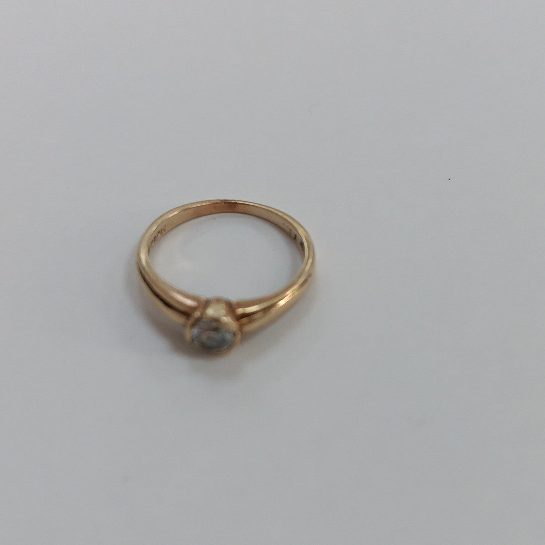 SOLITARIO ORO 14 K 2.3 GRMS (SEMINUEVO)