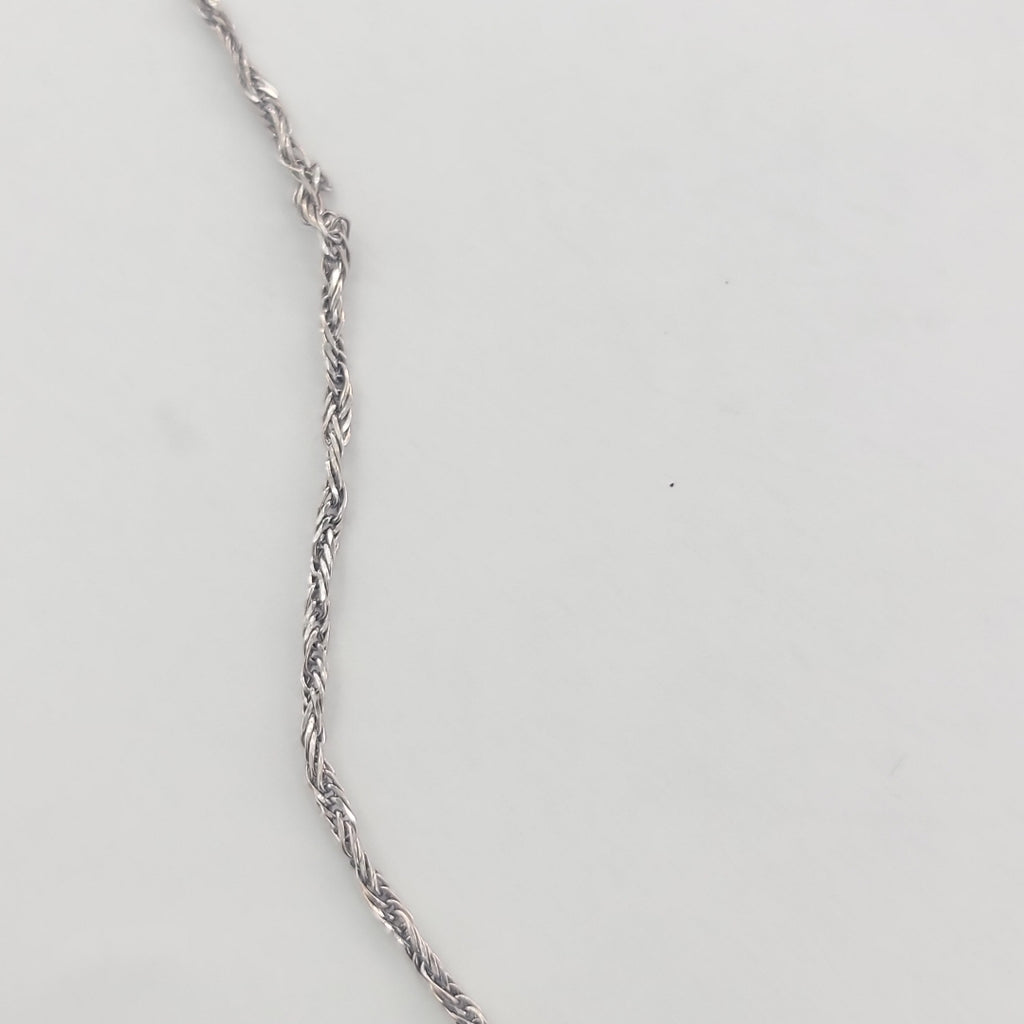 CADENA ORO, ORO BLANCO 14 K 2.9 GRMS (SEMINUEVO)
