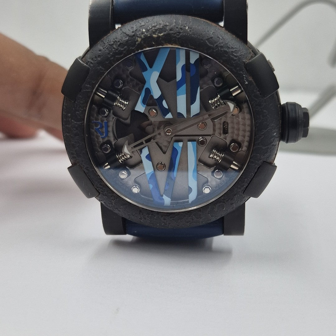   RELOJ CABALLERO   ROMAIN JEROME   STEAMPUNK BLUE AUTOM (SEMINUEVO)
