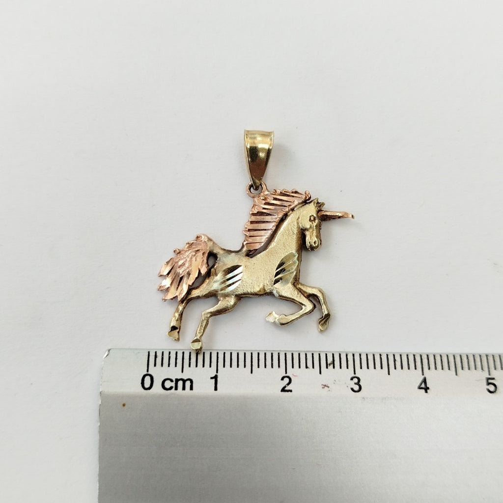 DIJE ORO,ORO COMBINADO 14 K 3,40 GRMS (SEMINUEVO)