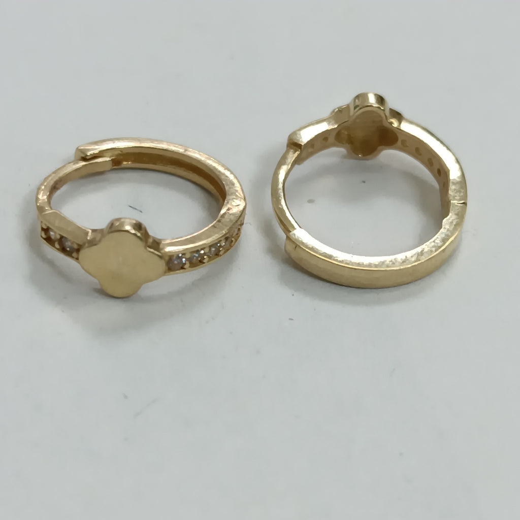 ARETES PAR ORO 14 K 2,10 GRMS (SEMINUEVO)